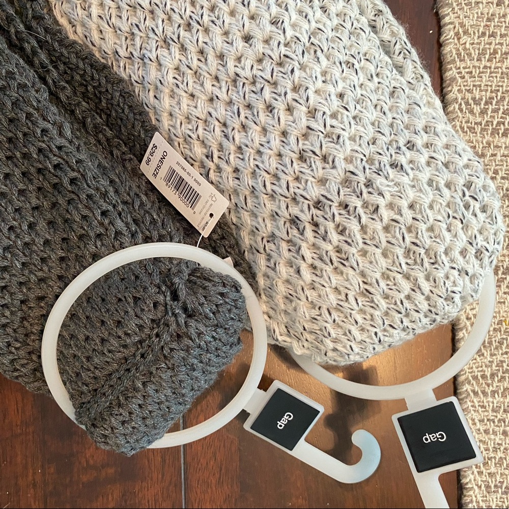 2 NWT GAP Winter Scarves